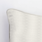 Benjamin Cream Throw Pillow