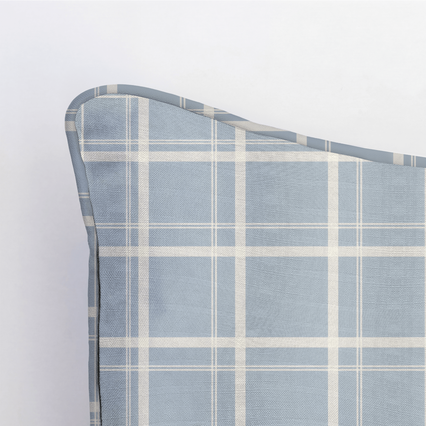 Benjamin Gingham Throw Pillow