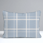 Benjamin Gingham Throw Pillow - Lemon Park