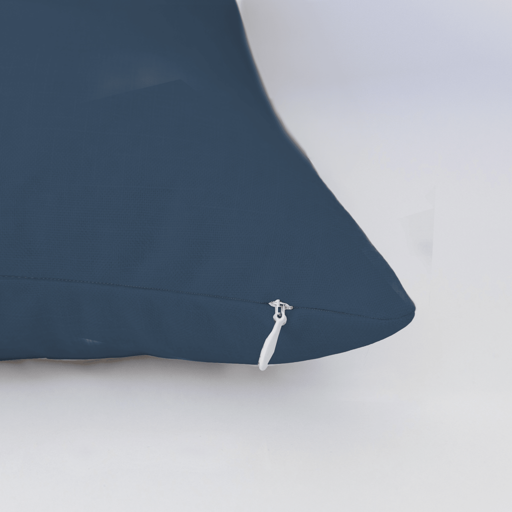Benjamin Navy Throw Pillow