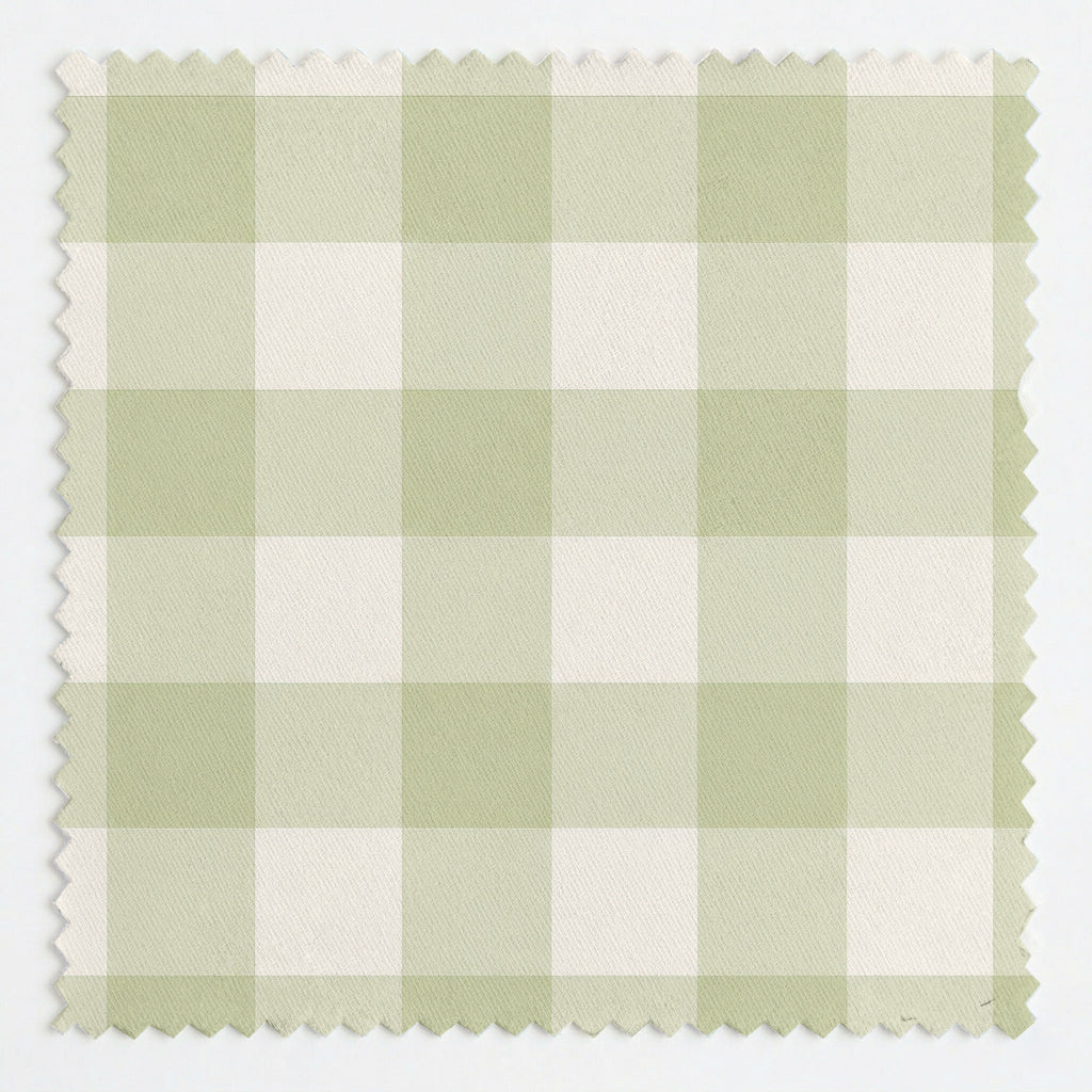 Juliet's Garden Pistachio Gingham - Fabric - Lemon Park