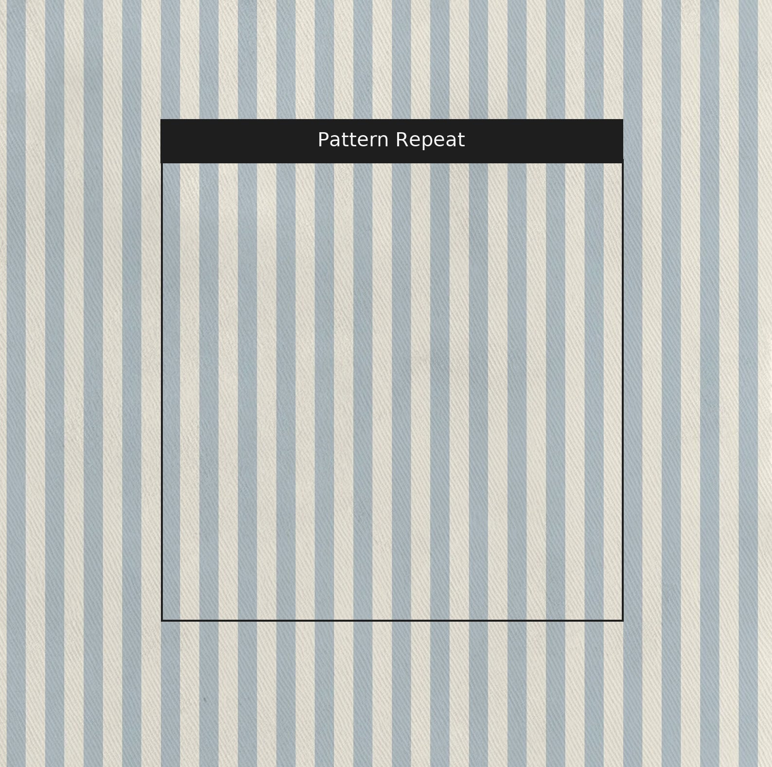 Juliet's Garden Robin Blue Stripe - Fabric