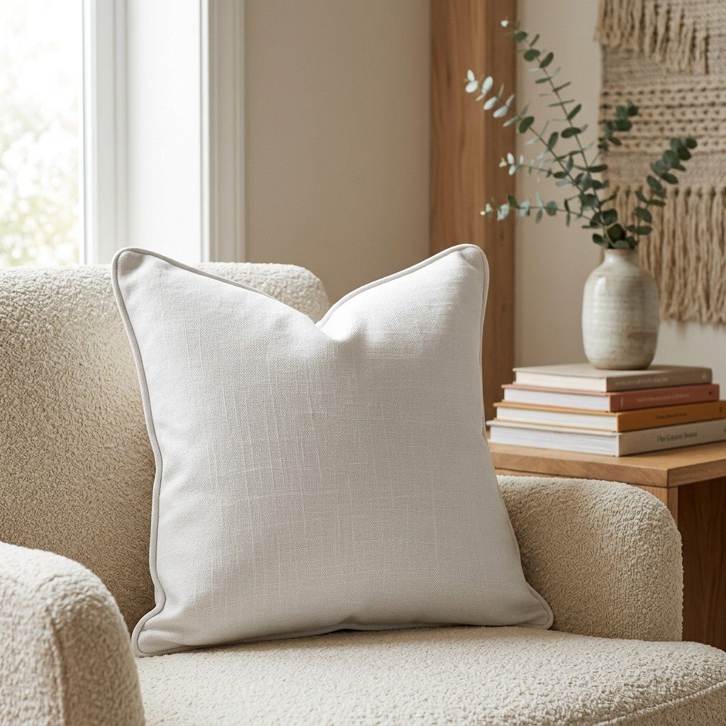 Juliet's Garden Sand Throw Pillow