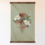 Loose Stems Floral Motif - Tapestry