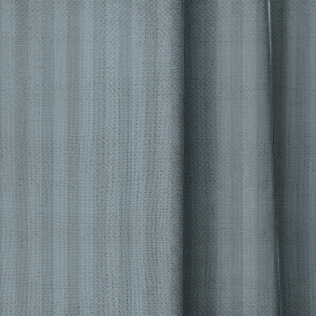 Loose Stems Juniper Stripe - Drapery