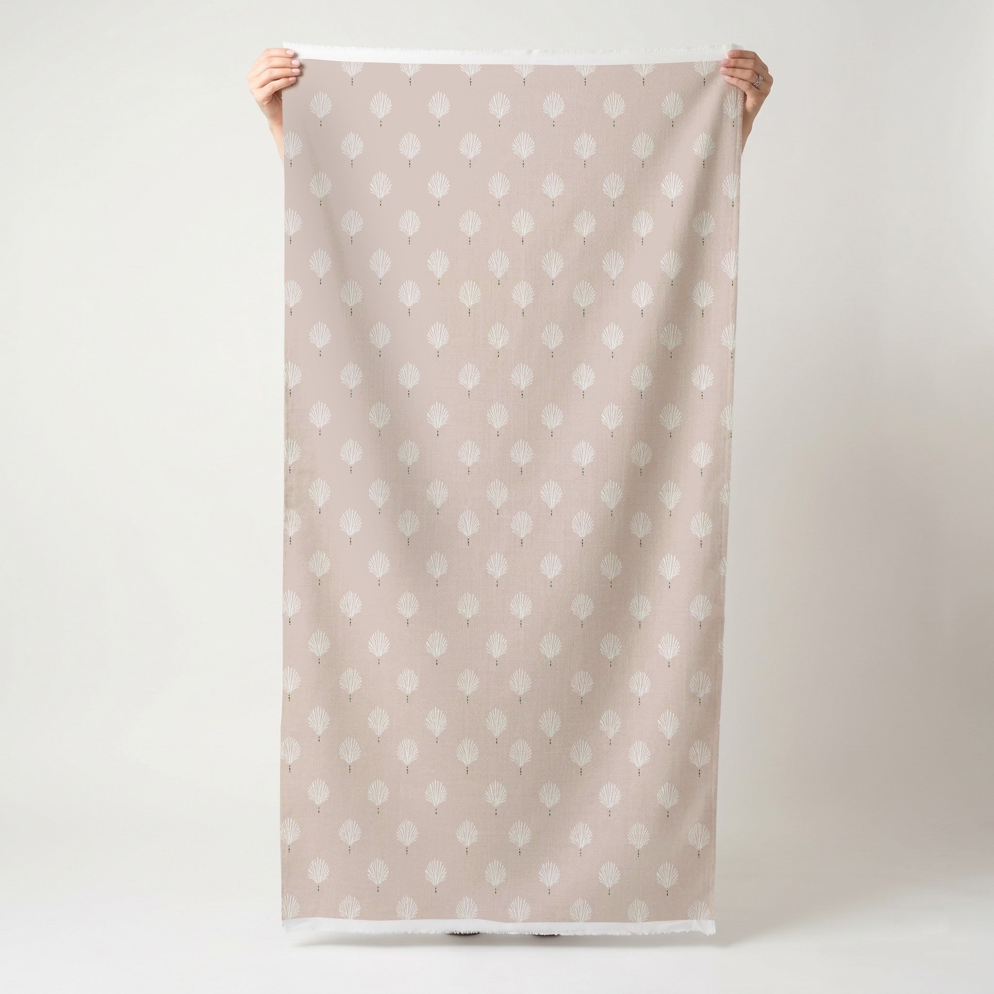 Loose Stems Petaline Block Print - Fabric