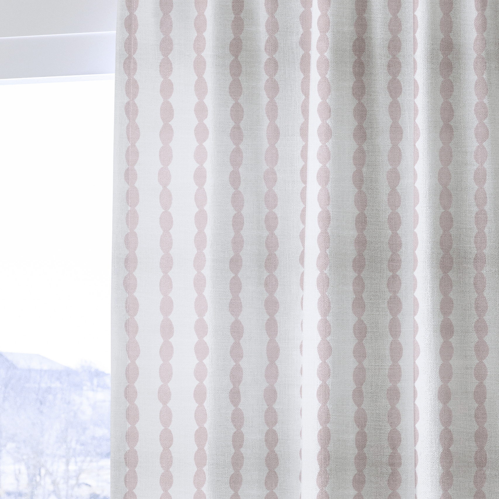 Loose Stems Petaline Chord Stripe - Drapery