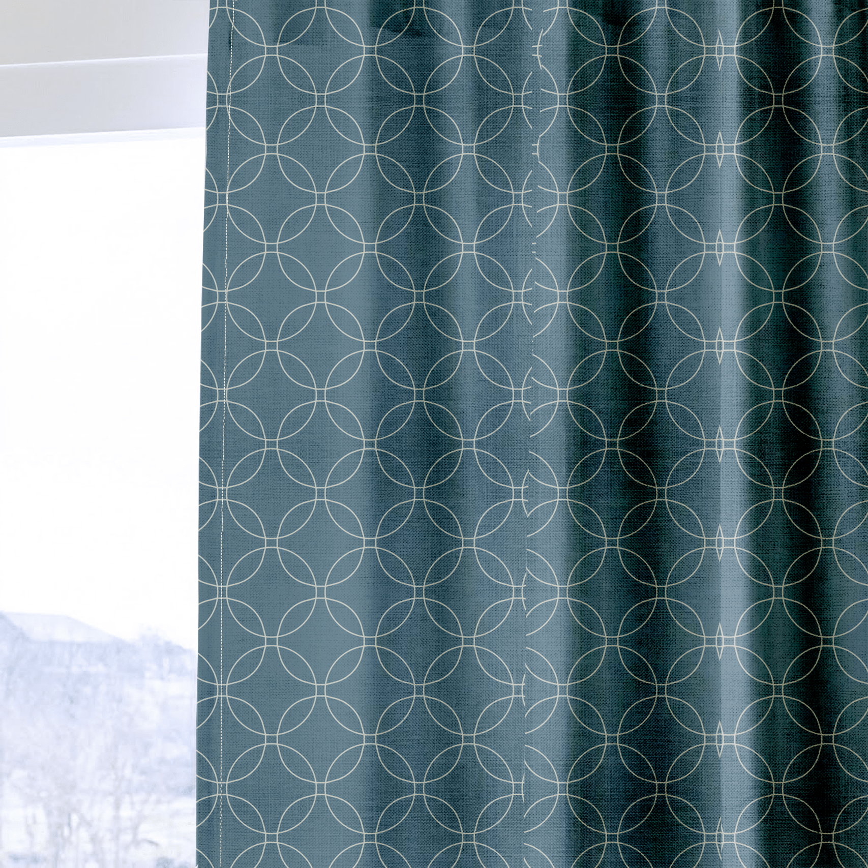 The Silk Garden Aegean Diamond - Drapery