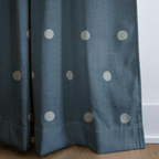 The Silk Garden Aegean Dots - Drapery