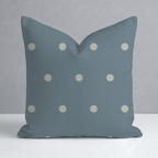 The Silk Garden Aegean Dots Throw Pillow - Lemon Park