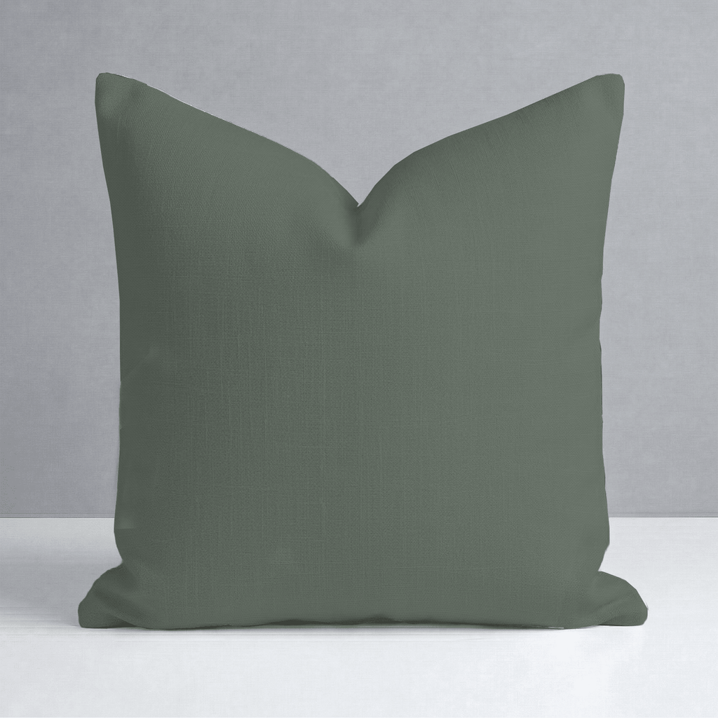 The Silk Garden Pine Throw Pillow - Lemon Park